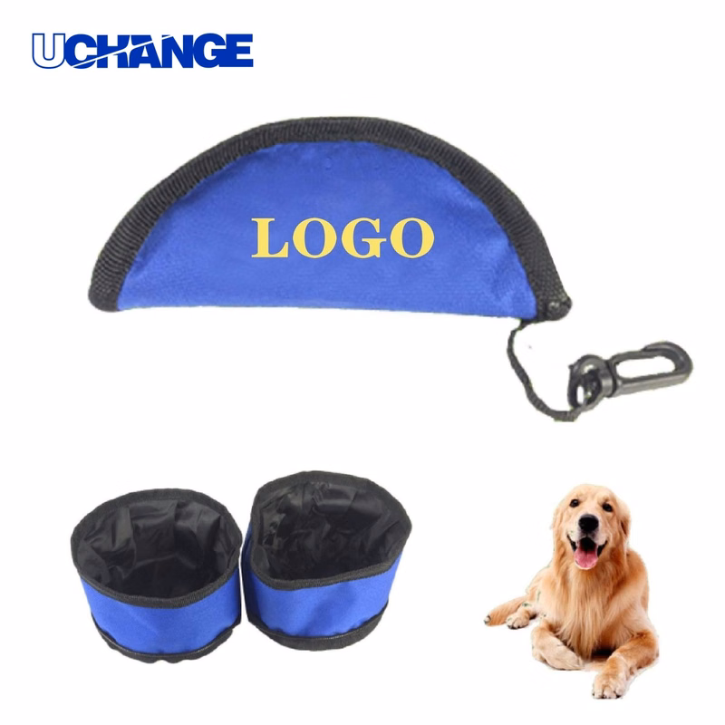 Foldable Dog Feeding Bowl for Outdoor Use