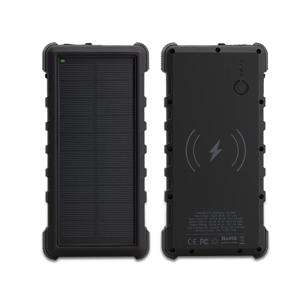 Neptune IP67 Waterproof Solar 24000mAh Power Bank 1