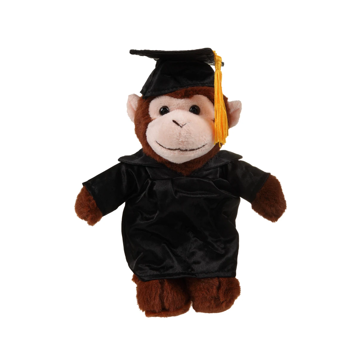 Soft Plush Monkey in Graduation Cap & Gown Stuffed Animal 1