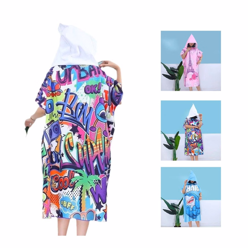 Adult Microfiber Bathrobe