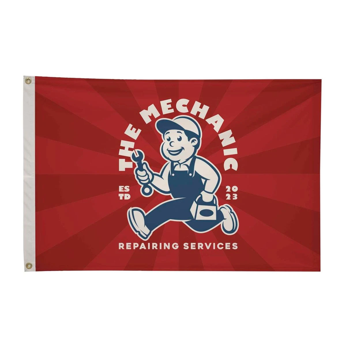 2' x 3' Nylon Flag Single-Sided 1