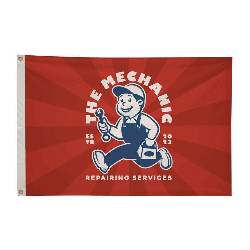 2' x 3' Nylon Flag Single-Sided