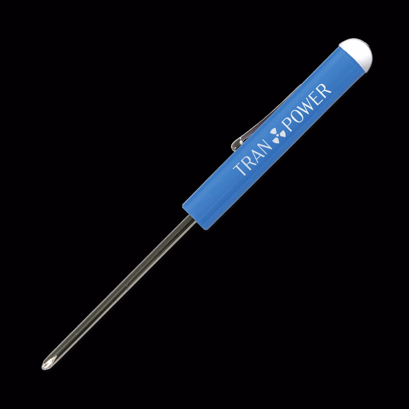 Pocket Screwdriver #0 Phillips Blade + Button Top