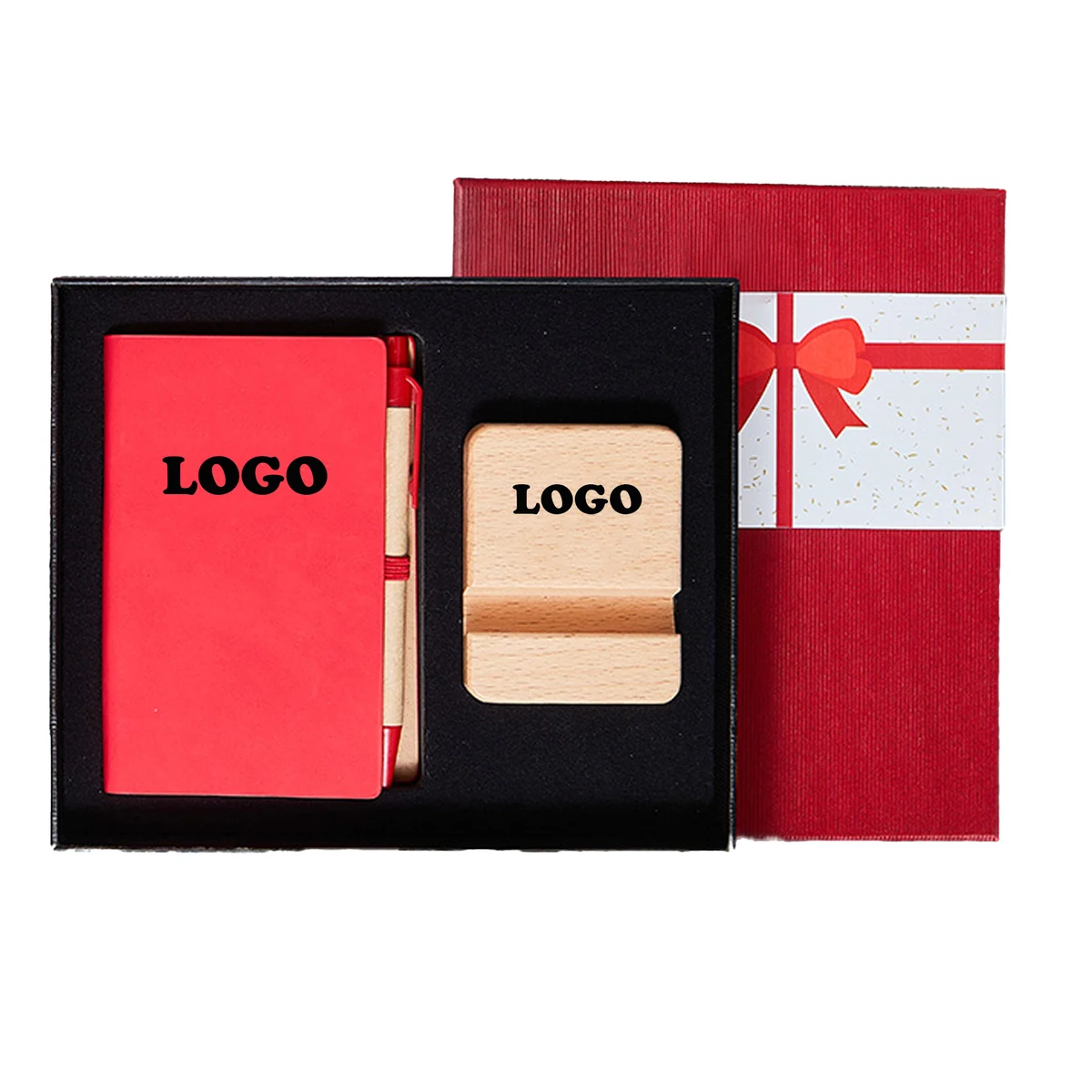 MOQ 10 pcs Notebook and Holder Gift Box 1