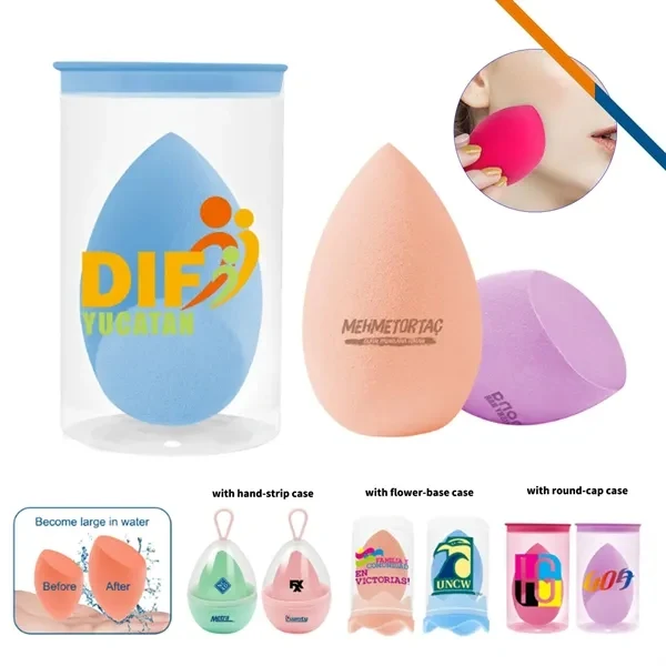Custom Large Non-Latex Makeup Sponge — Professional Beauty Application Essential 1