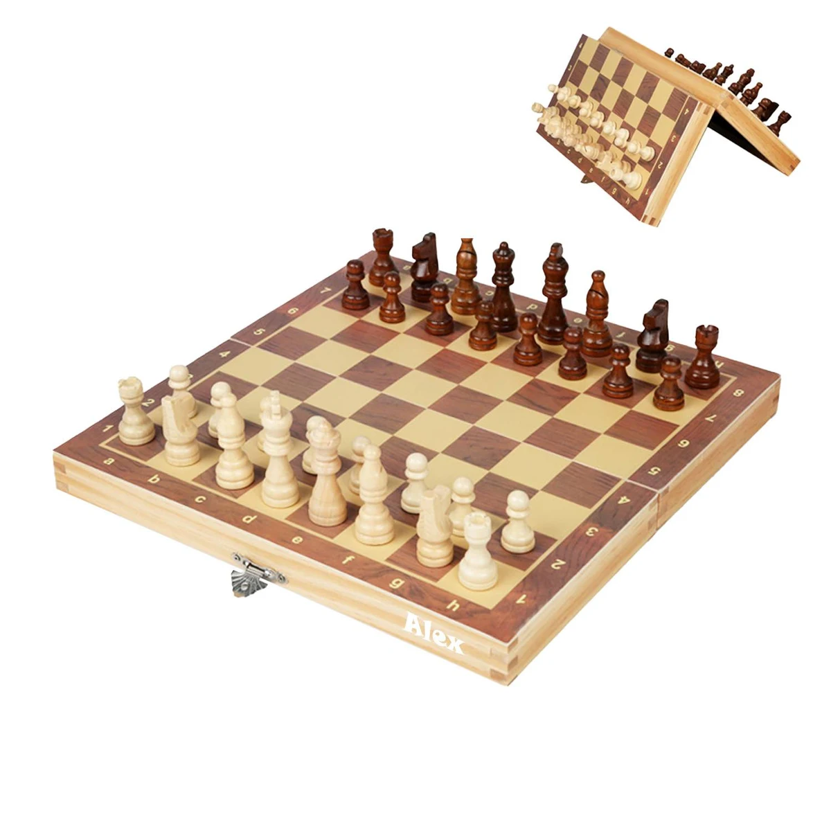 Magnetic Wooden Chess 1