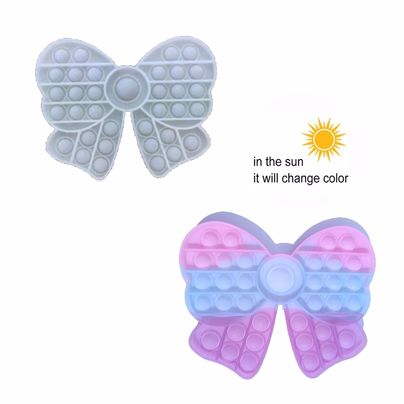 bowknot photoreception Push Pop Bubble Sensory Fidget Toys