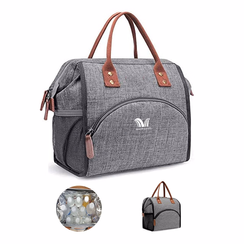 Nylon Waterproof Double Handle Insulated Bag