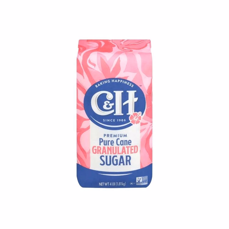 C&H Pure Cane Sugar - 4 lbs Granulated
