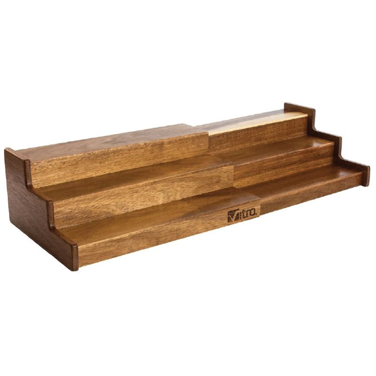 Acacia Expandable 3-Tier Spice Rack 1