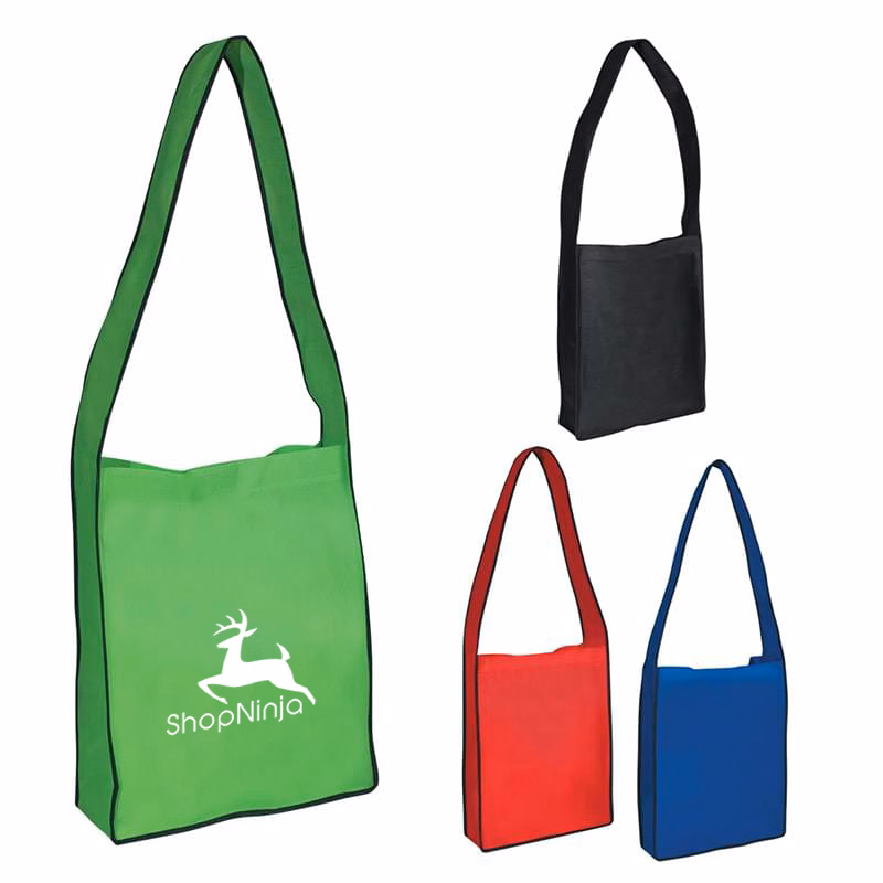 Non-woven Messenger Tote Bag