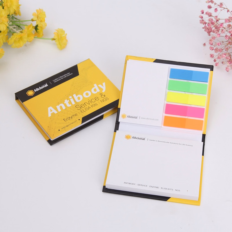 Book Shaped Sticky Notes