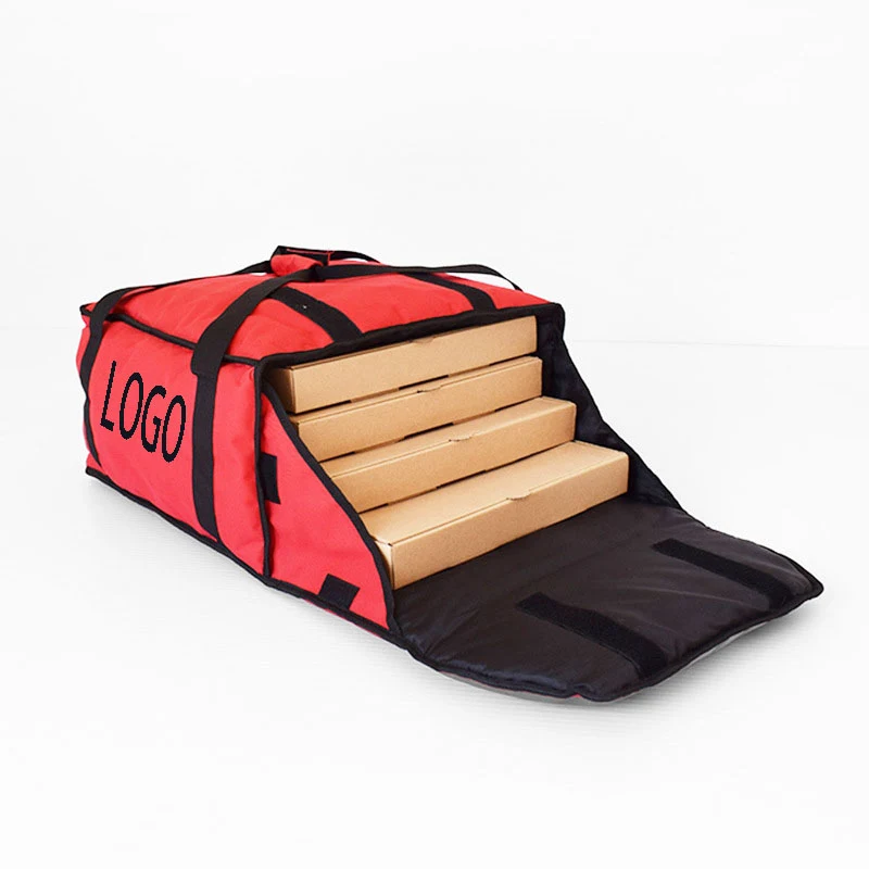 Insulated Pizza Delivery Bag Commercial Food Warmer Carrier Bag 17x 17x 9" 1