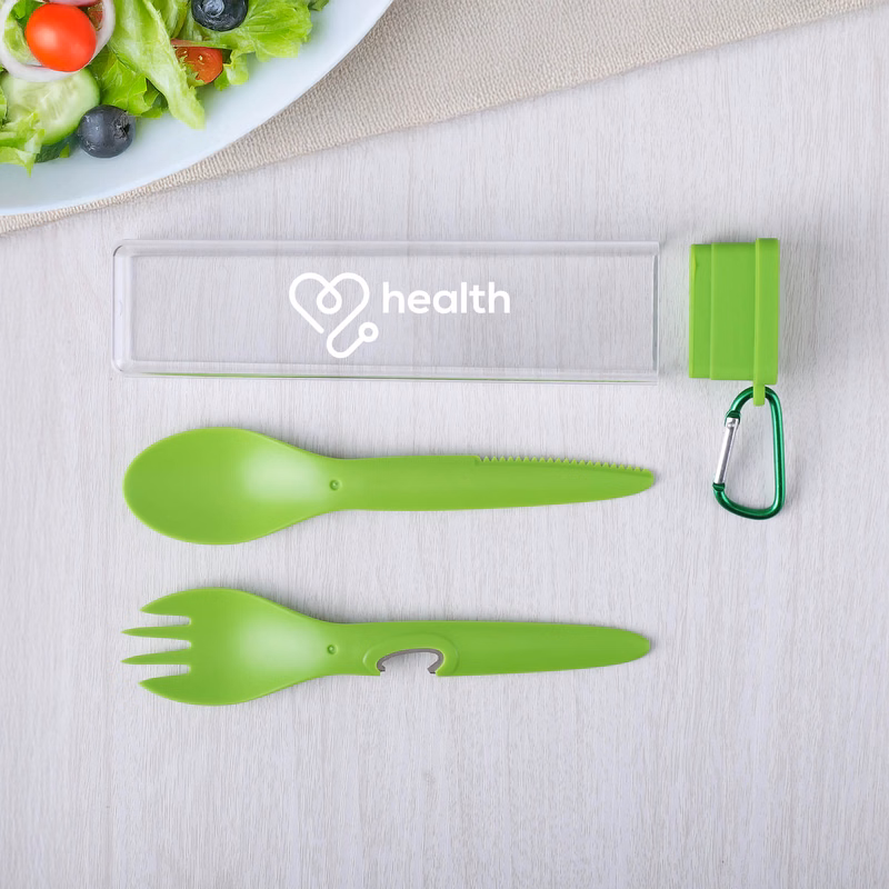 Cora Recycled Plastic Utensil Set