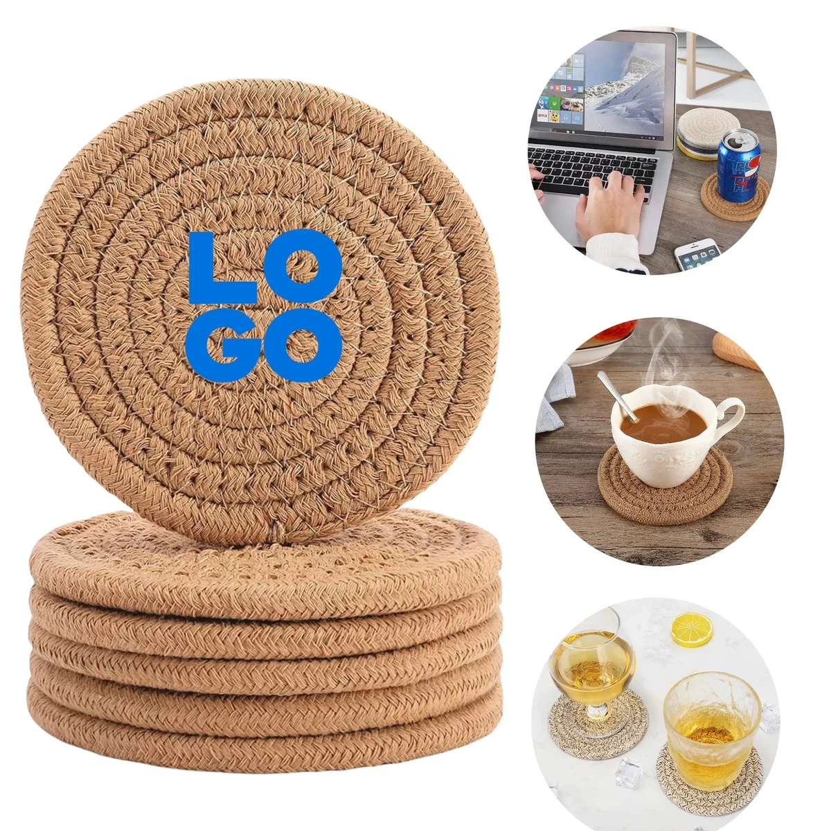 6 Pcs Coasters for Drinks 1