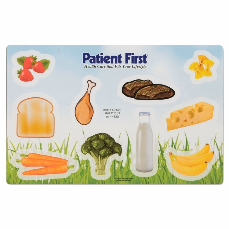 My Plate Healthy Eating Repo Sheet - with Food Cutouts