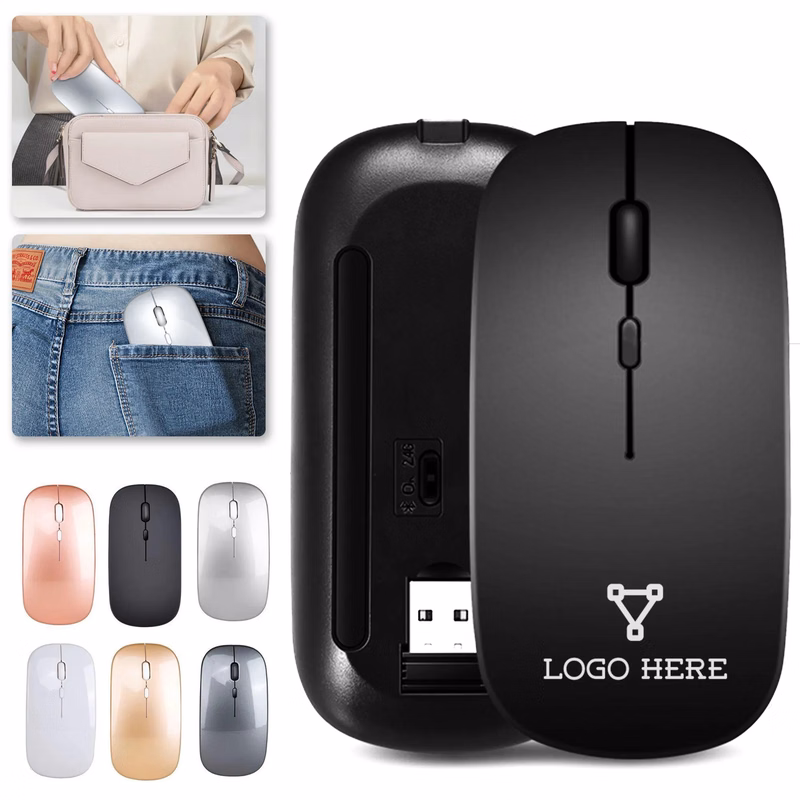 LED Wireless Silent Mouse