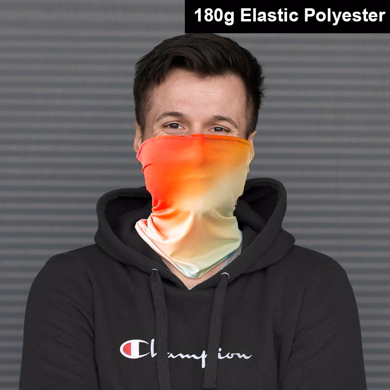 Full Color Neck Gaiter - Neckerchief - Head Band Face Mask