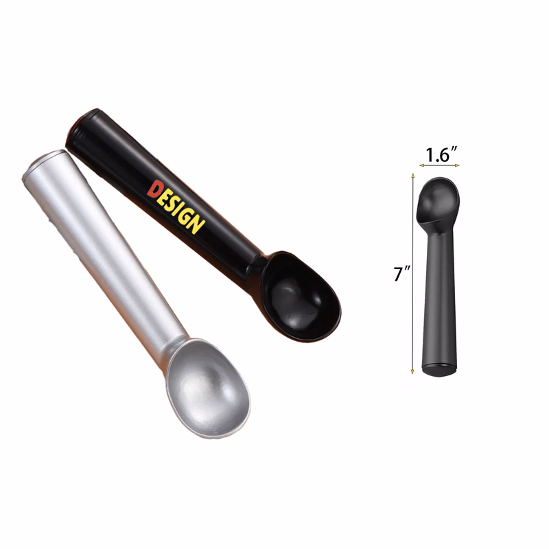 Self-Warming Aluminum Ice Cream Scoop