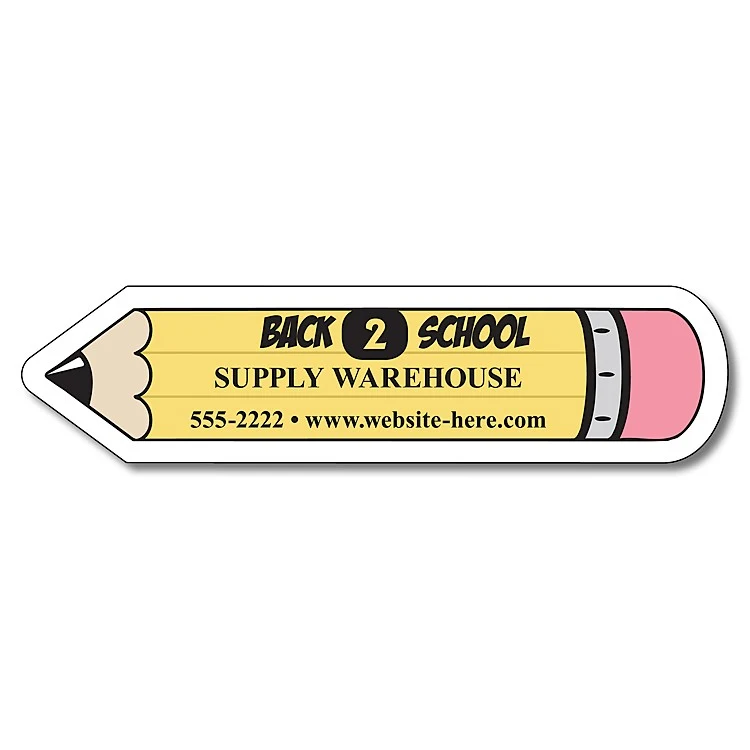 Magnet - Pencil Shape (4x1) - 25 Mil. 1