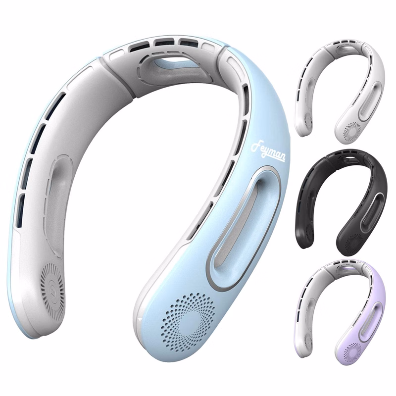 Neck Hanging USB Charging Portable Bladeless Fan