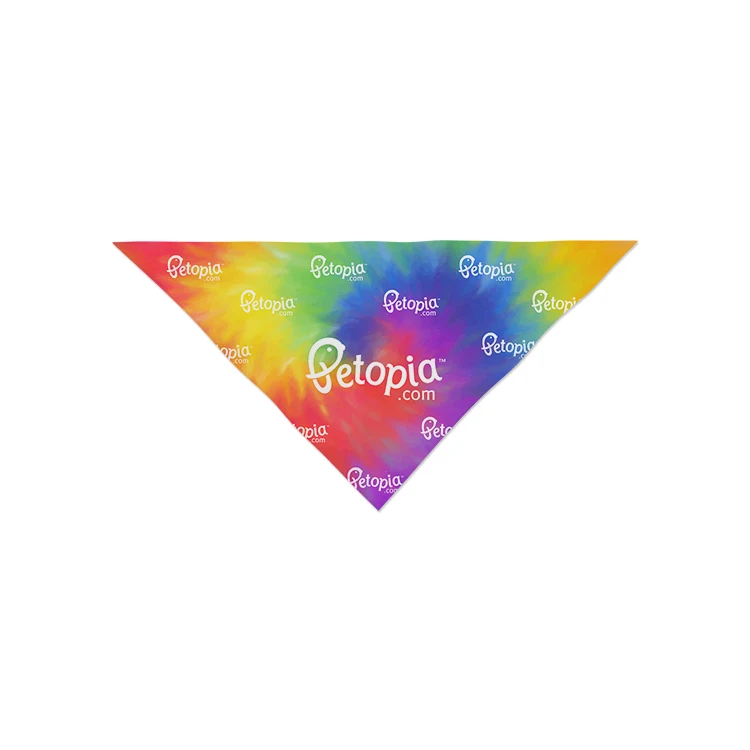 Medium Full Color Custom Dog Bandanas 1