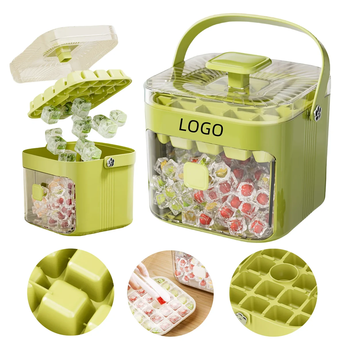 Double Layer Large Capacity Ice Making Mold 1
