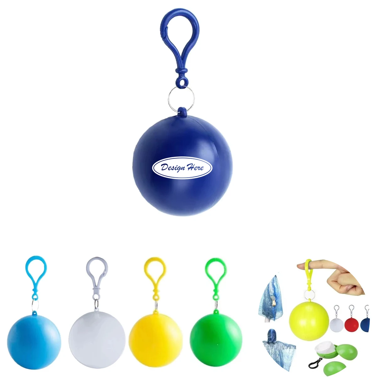 Durable Disposable Poncho Ball for Students & Adults 1