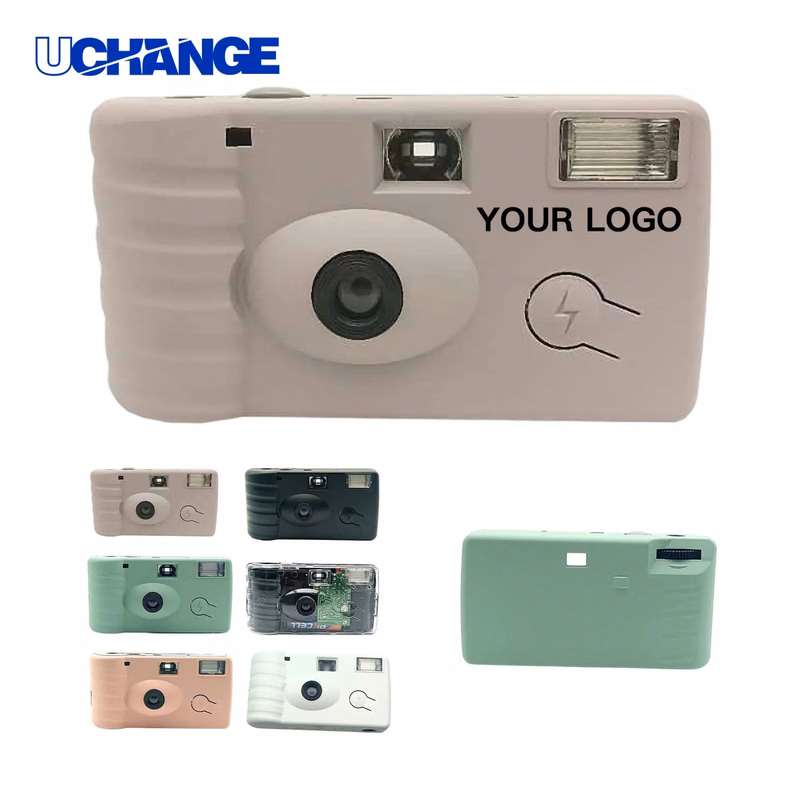 Polystyrene Disposable Film Camera with 12 Exposures