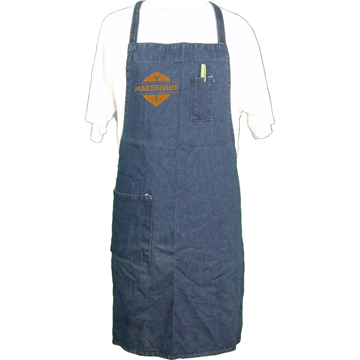 Knee-Length Shop Apron Rx 1