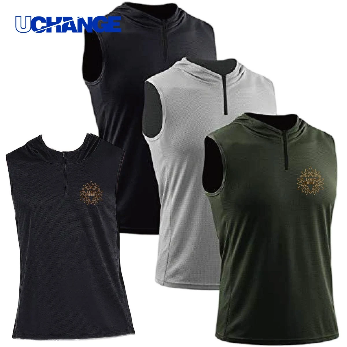 Men Hooded Sports Top 1