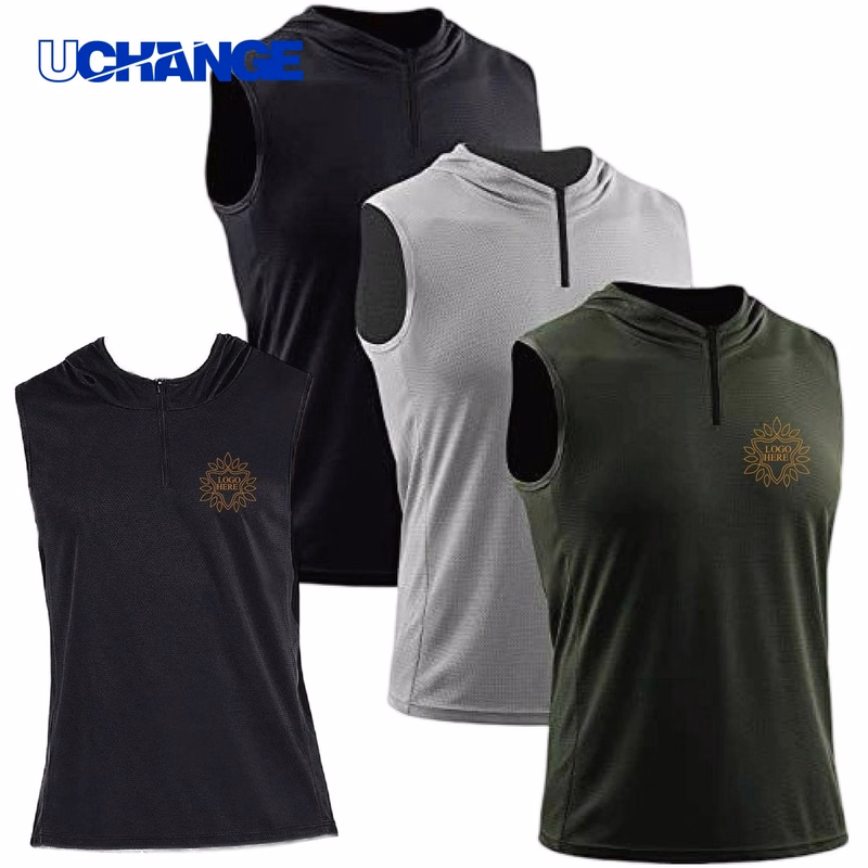 Men Hooded Sports Top