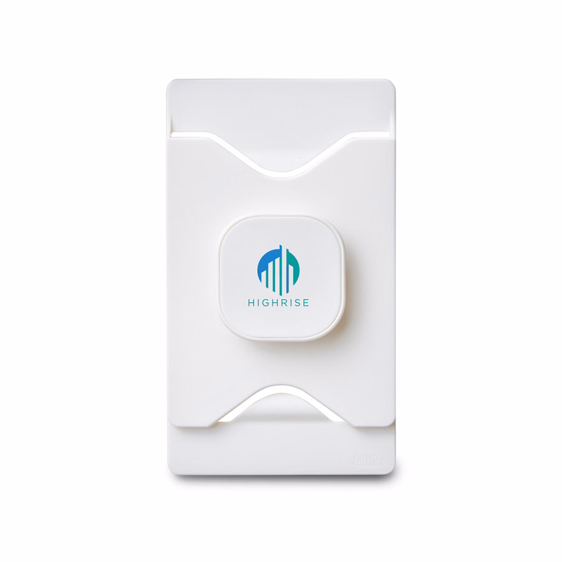 Mobile Device Card Caddy With Stand