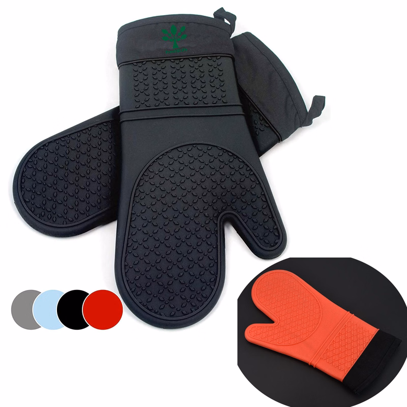 Silicone Oven Hot Mitts Gloves