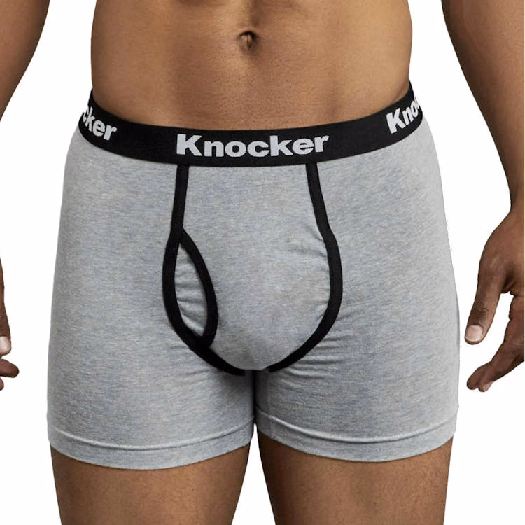 Men's Cotton Spandex Boxer Briefs - Small Assorted Colors