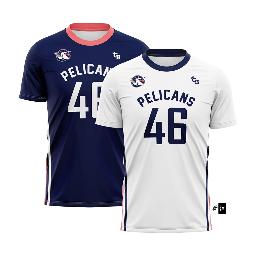Reversible Crew Neck Soccer Jersey 1