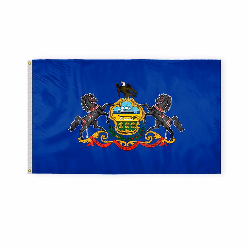 3'x5' Pennsylvania ePoly Printed Flags