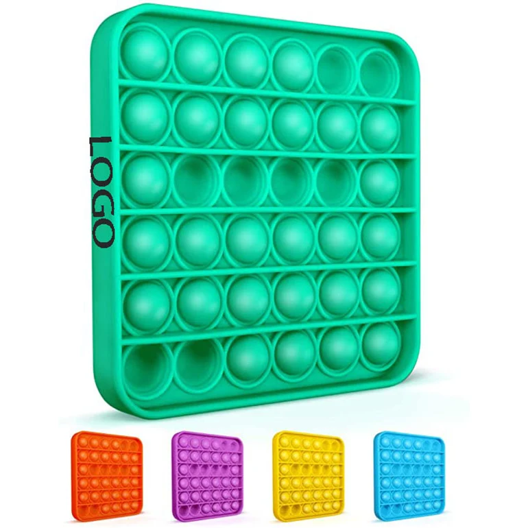 Silicone Stress Relief Push Pop Bubble Fidget Sensory Toy 1