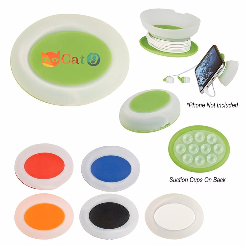 Earbuds with Mobile Stand in a Case