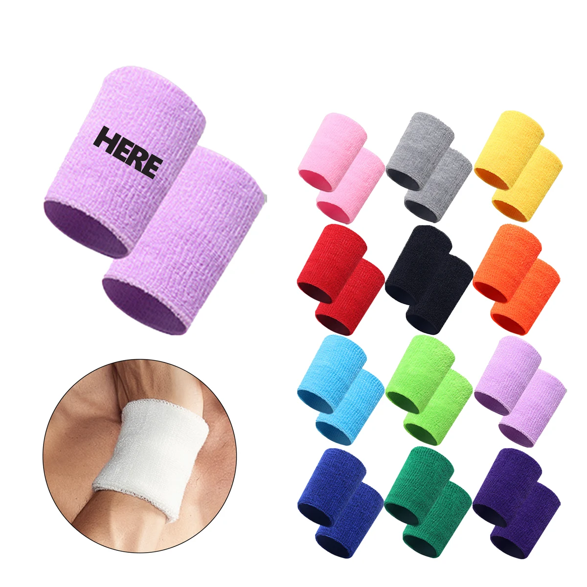 Durable Moisture-Wicking Wristband 1