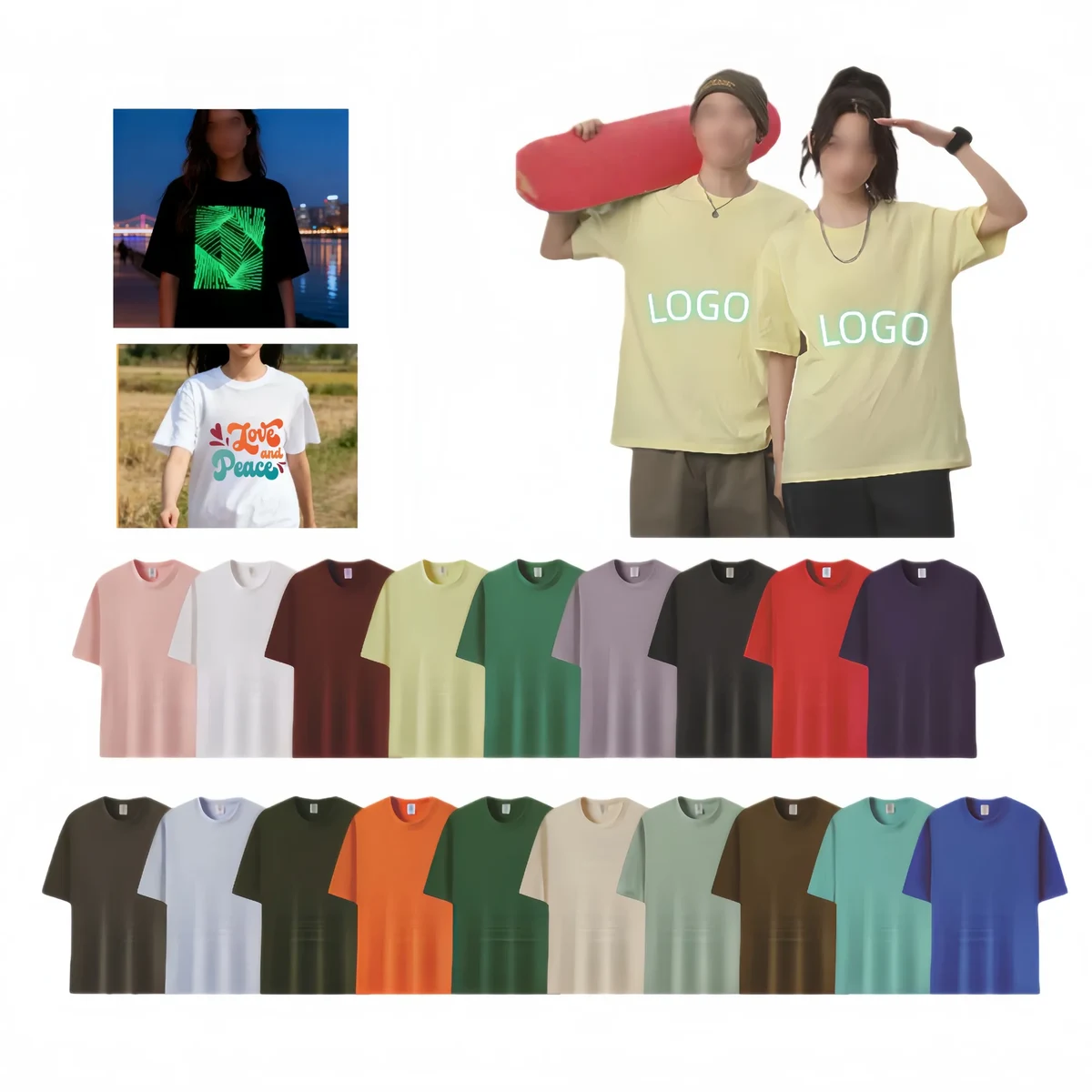 100% Cotton Short Sleeve T-Shirt 1