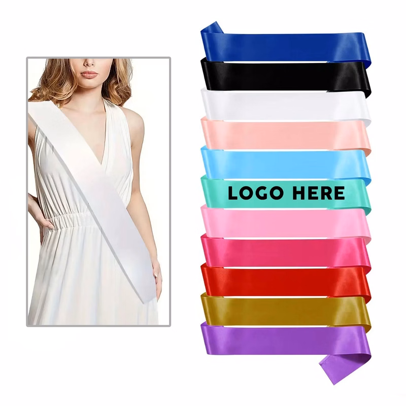 Custom Pageant Satin Sash