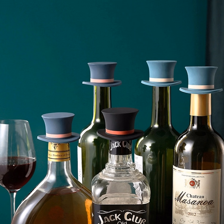 Gentleman Hat Shaped Wine Stopper