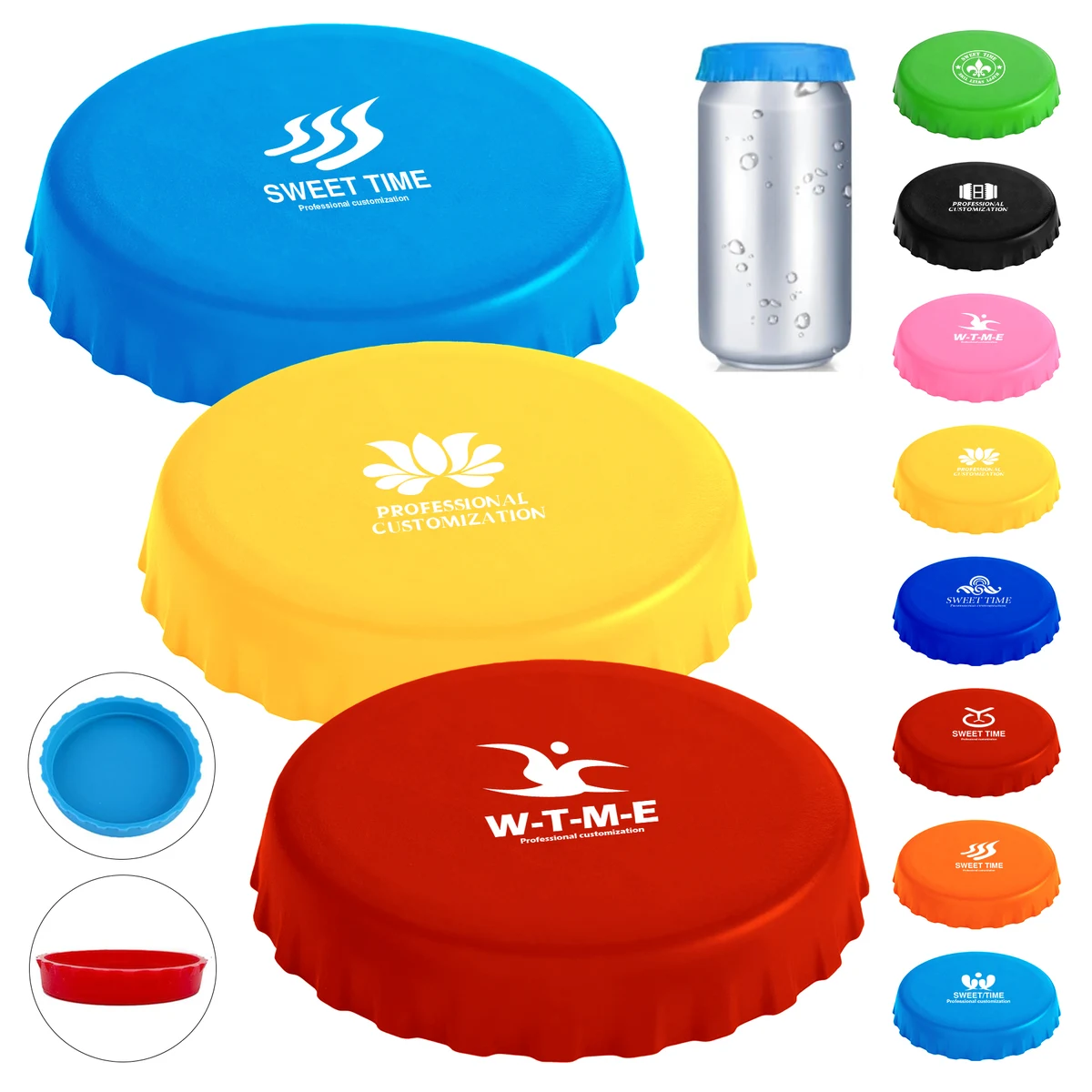 Reusable Silicone Can Lid 1