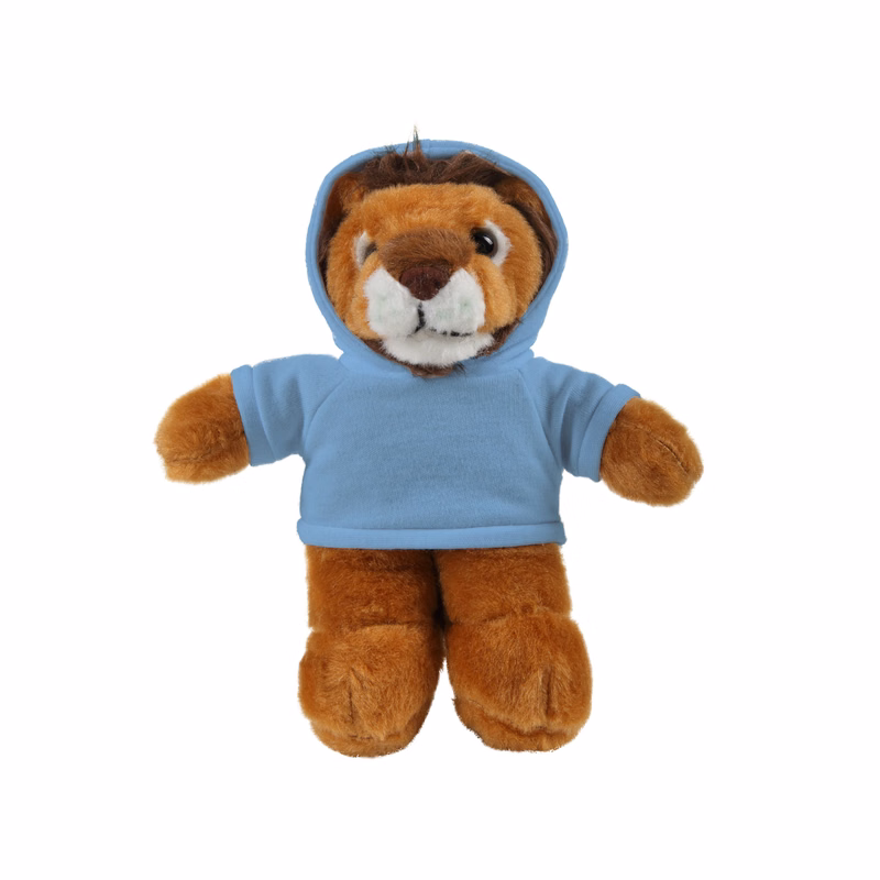 soft plush Lion with hoodie
