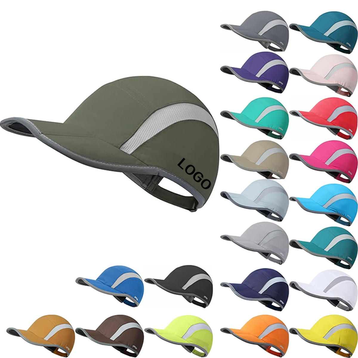 Reflective Folding Outdoor Hat 1