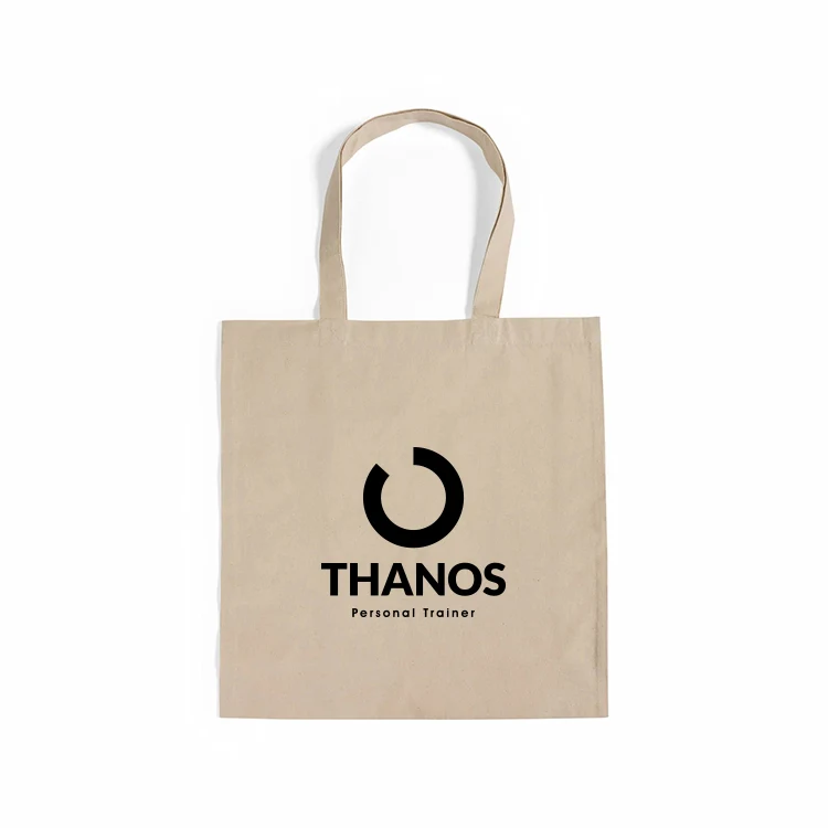 6 oz. Econo Cotton Tote Bag - Natural 1
