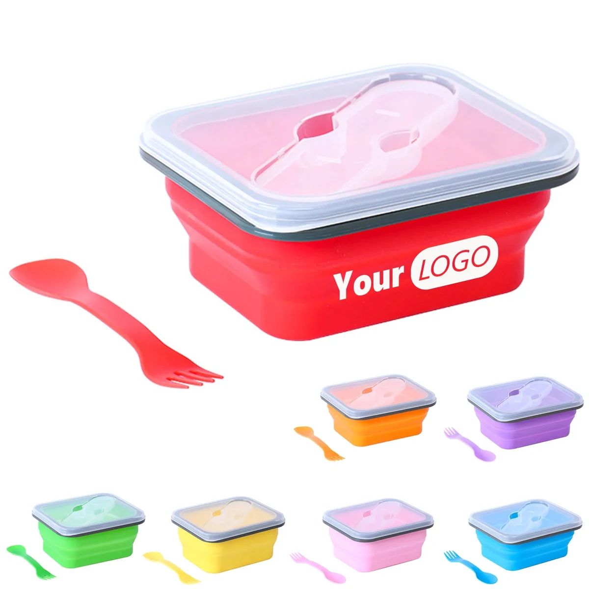 Silicone Foldable Lunch Box 1