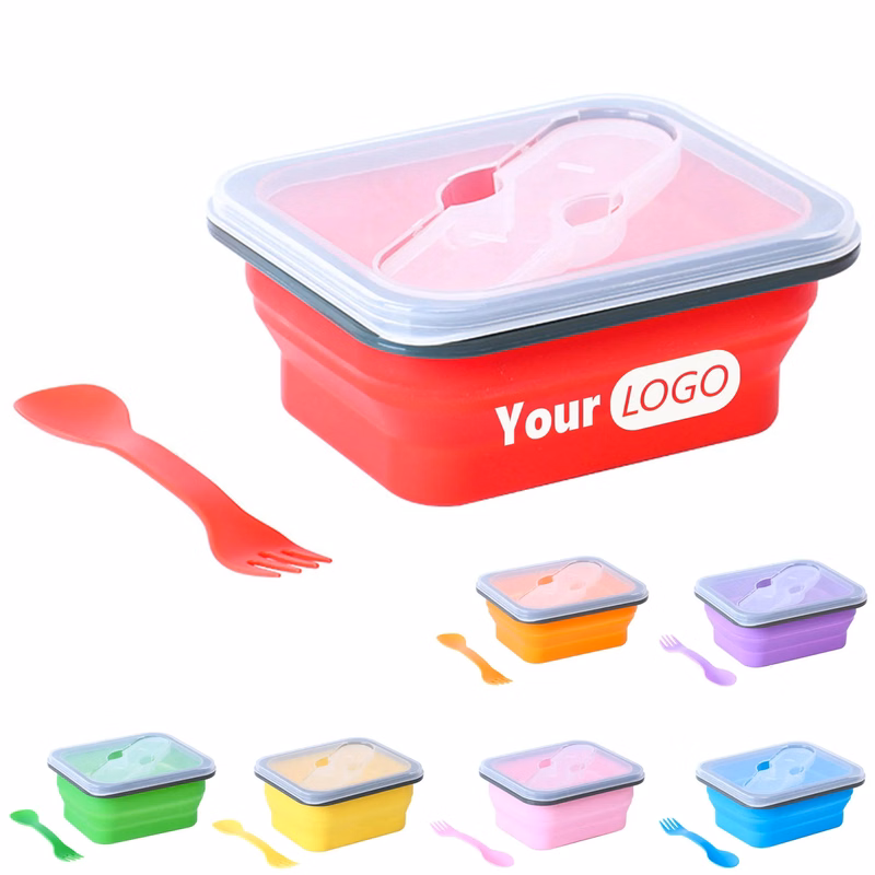 Silicone Foldable Lunch Box