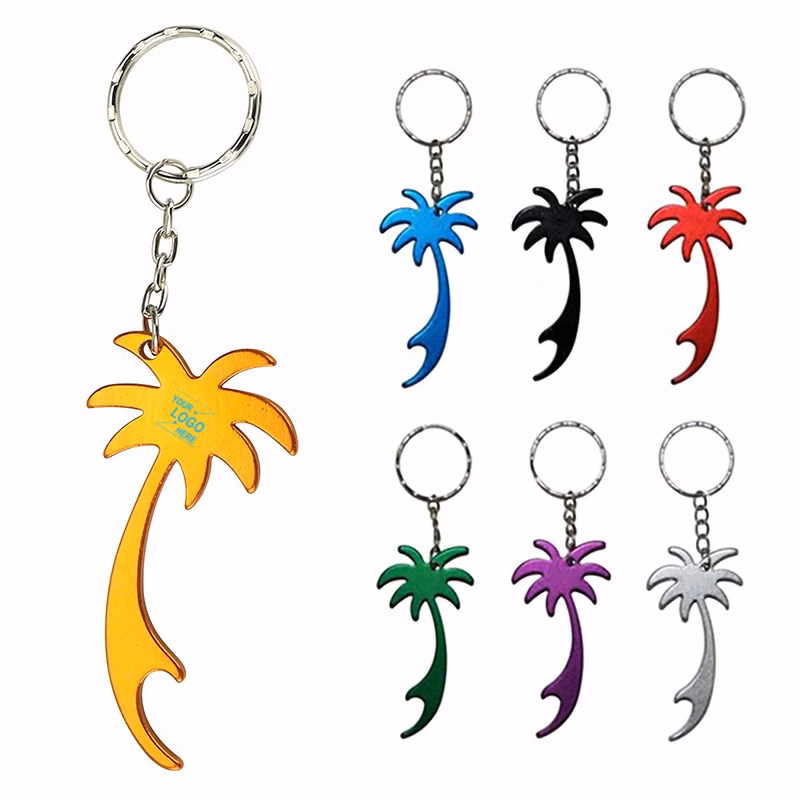Coconut Palm Tree Shaped Bottle Opener Key Holder
